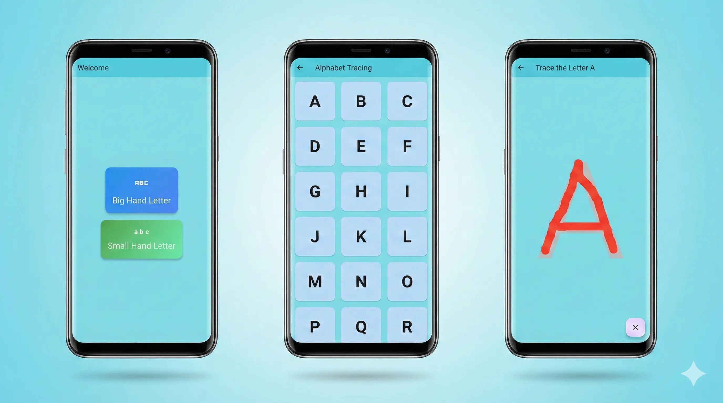 Learn to draw Alphabet